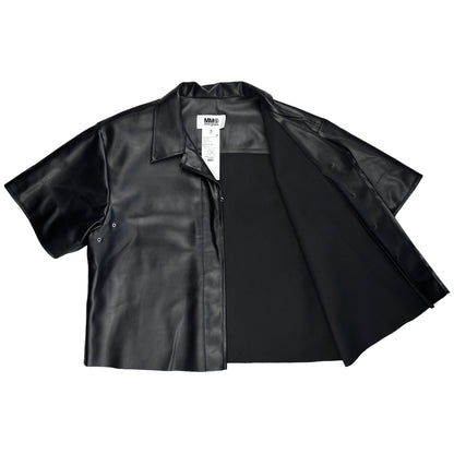 Maison Margiela MM6 Vegan Leather Bowling Shirt - SS22