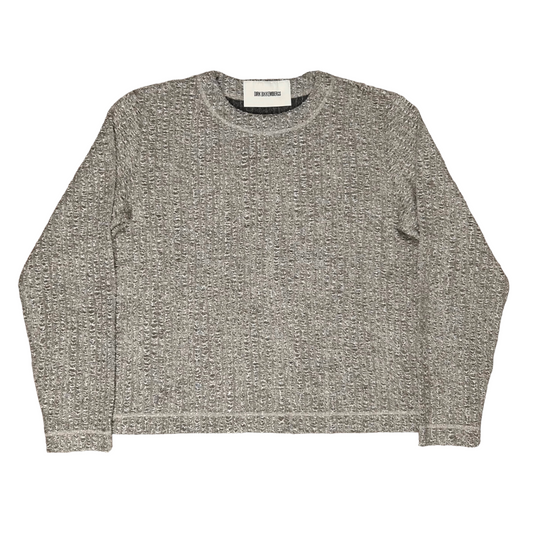 Dirk Bikkembergs Cropped Bouclé Wool Sweater - AW17