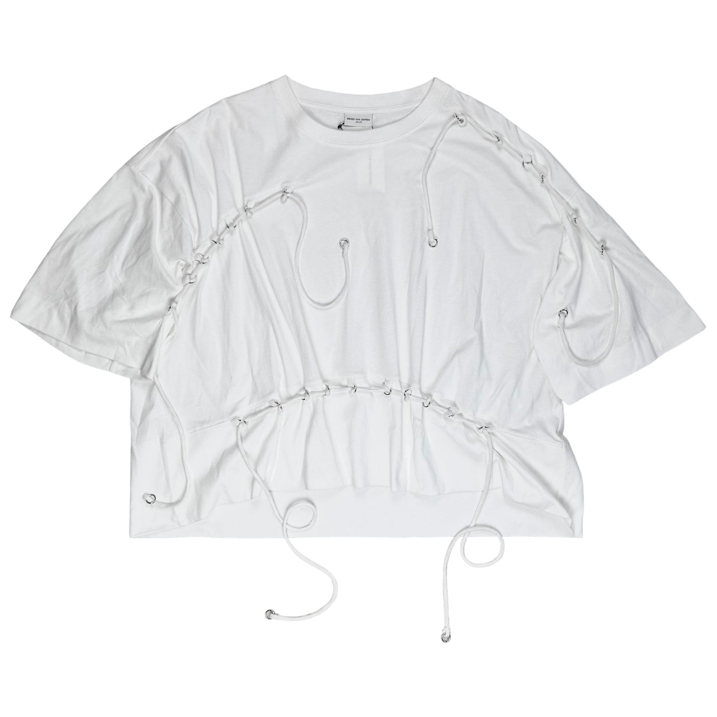 Dries Van Noten Cropped Lace T-Shirt - SS21 – Vertical Rags