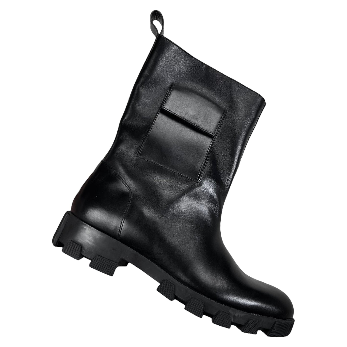 Balenciaga Side Pocket Combat Boots - AW15