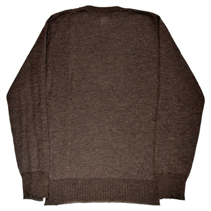 Ys by Yohji Yamamoto Slashed Mohair Sweater