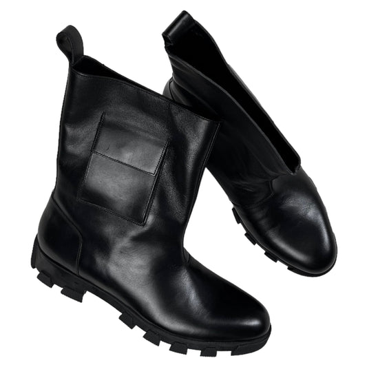 Balenciaga Side Pocket Combat Boots - AW15