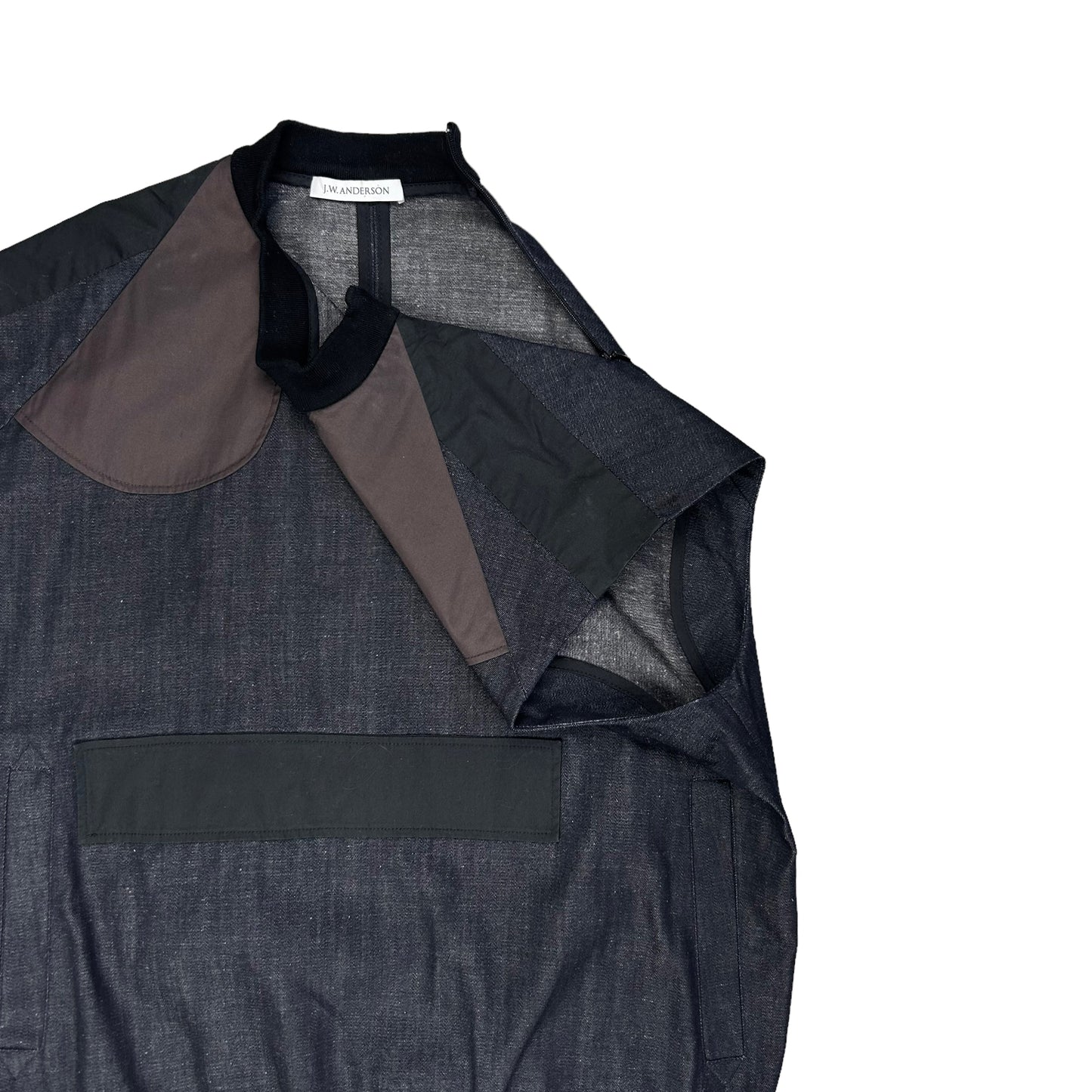 JW Anderson Safety Pin Tool Vest - SS16