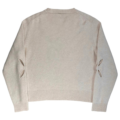 Stefan Cooke Slashed Knit Sweater - AW22