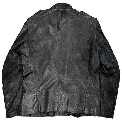 Ann Demeulemeester Biker Leather Jacket - AW11