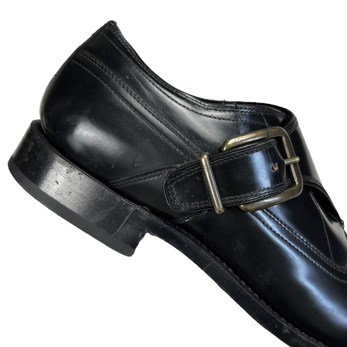 Dries Van Noten Belted Monk Strap Derbies - SS20