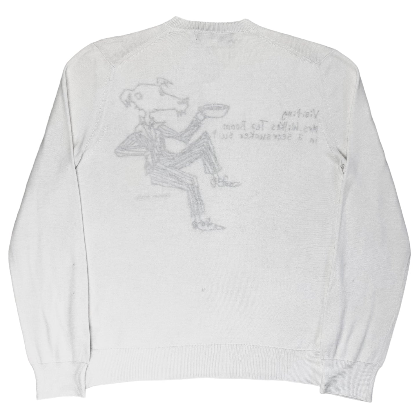 Comme Des Garcons Homme Plus Alexander Stadler V-Neck Sweater - SS04