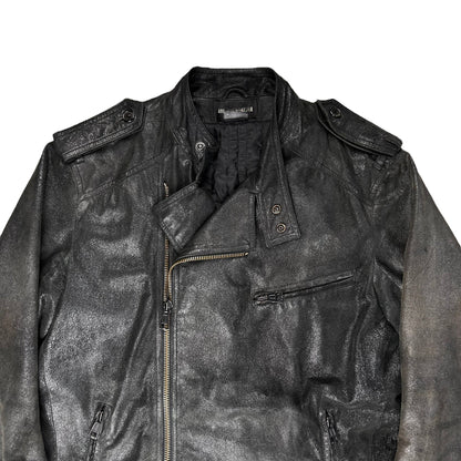 Ann Demeulemeester Biker Leather Jacket - AW11