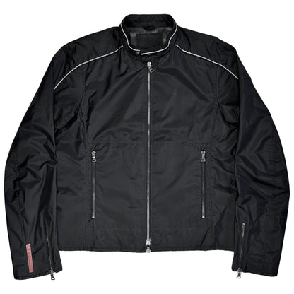 Prada Piped Moto Zip Jacket - SS06