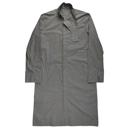 Rick Owens Detachable Scarf Sample Lab Coat