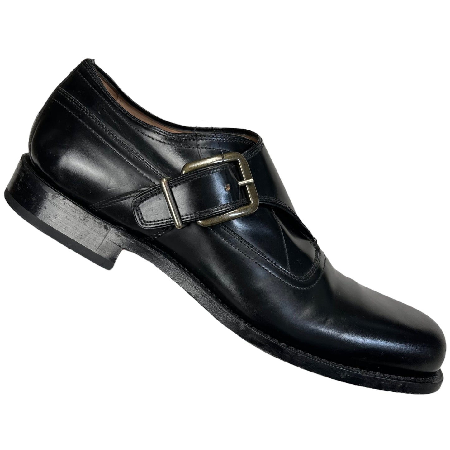 Dries Van Noten Belted Monk Strap Derbies - SS20