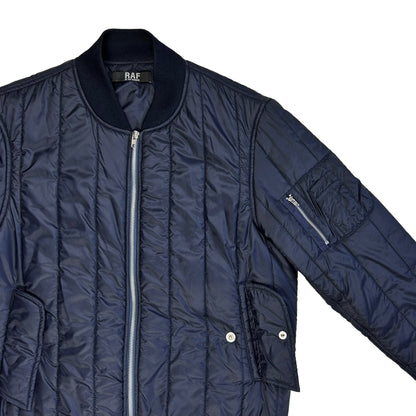 RAF by Raf Simons Quilted Puffer Bomber Jacket