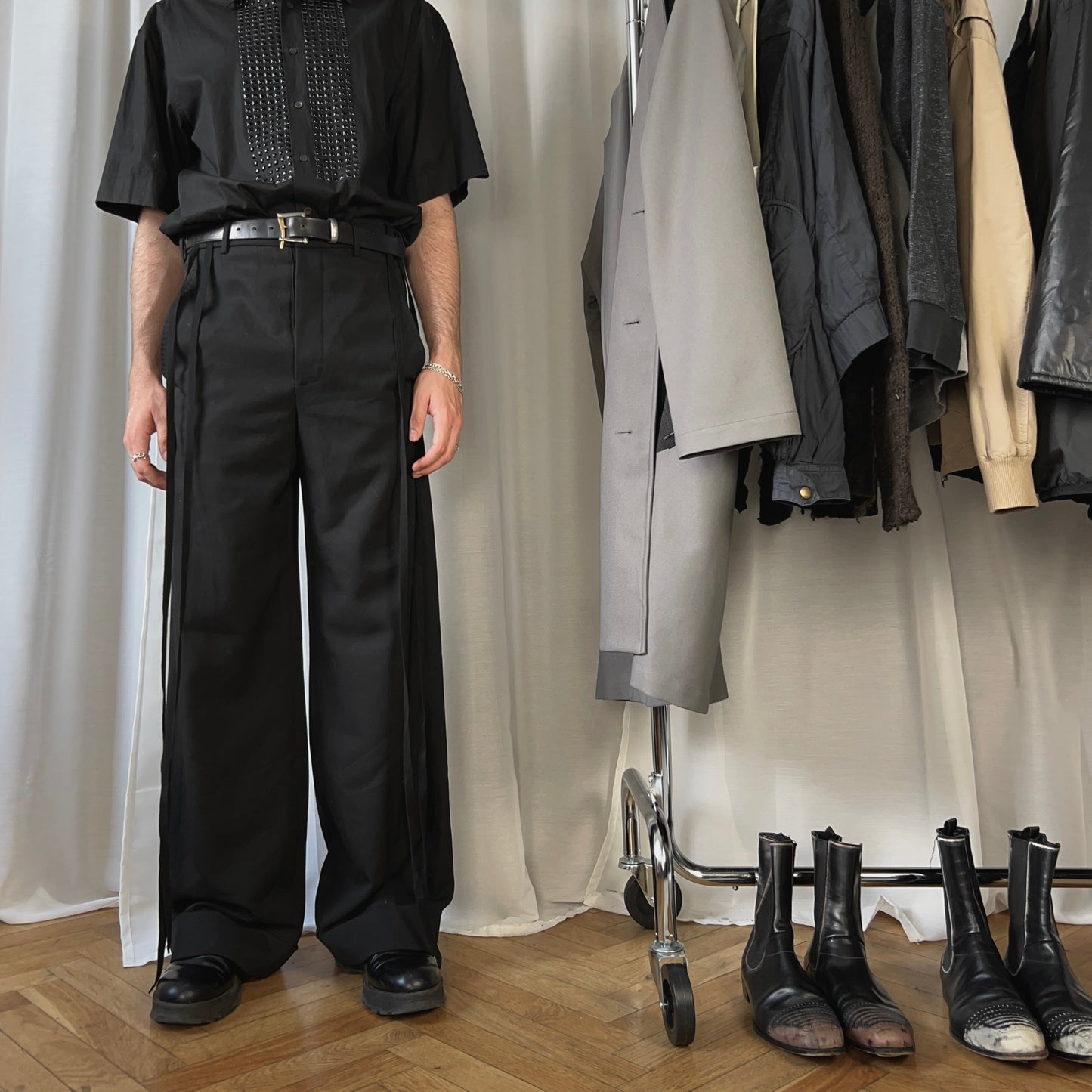 Ann Demeulemeester Bonne Slouchy Victor Trousers - SS22