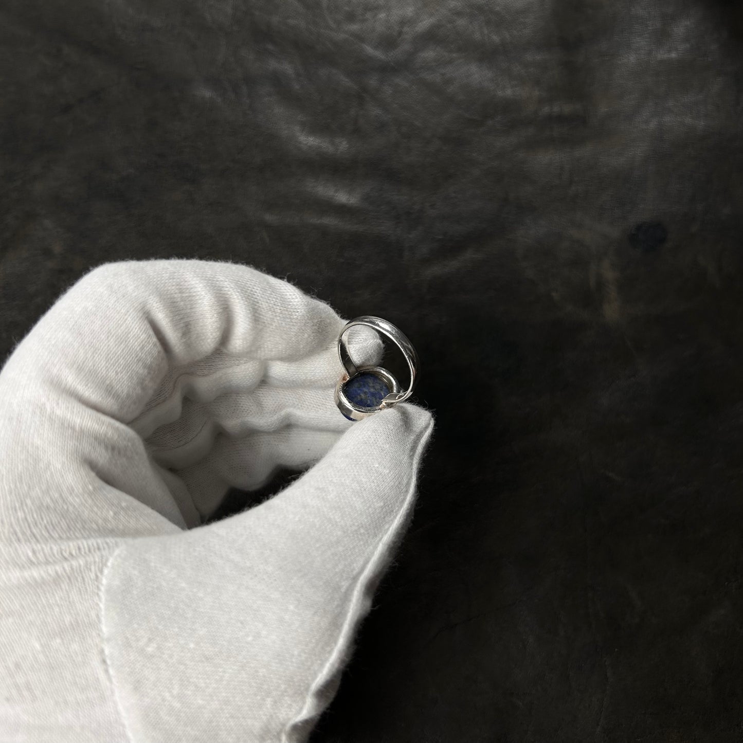 Oval Lapis Stone Ring