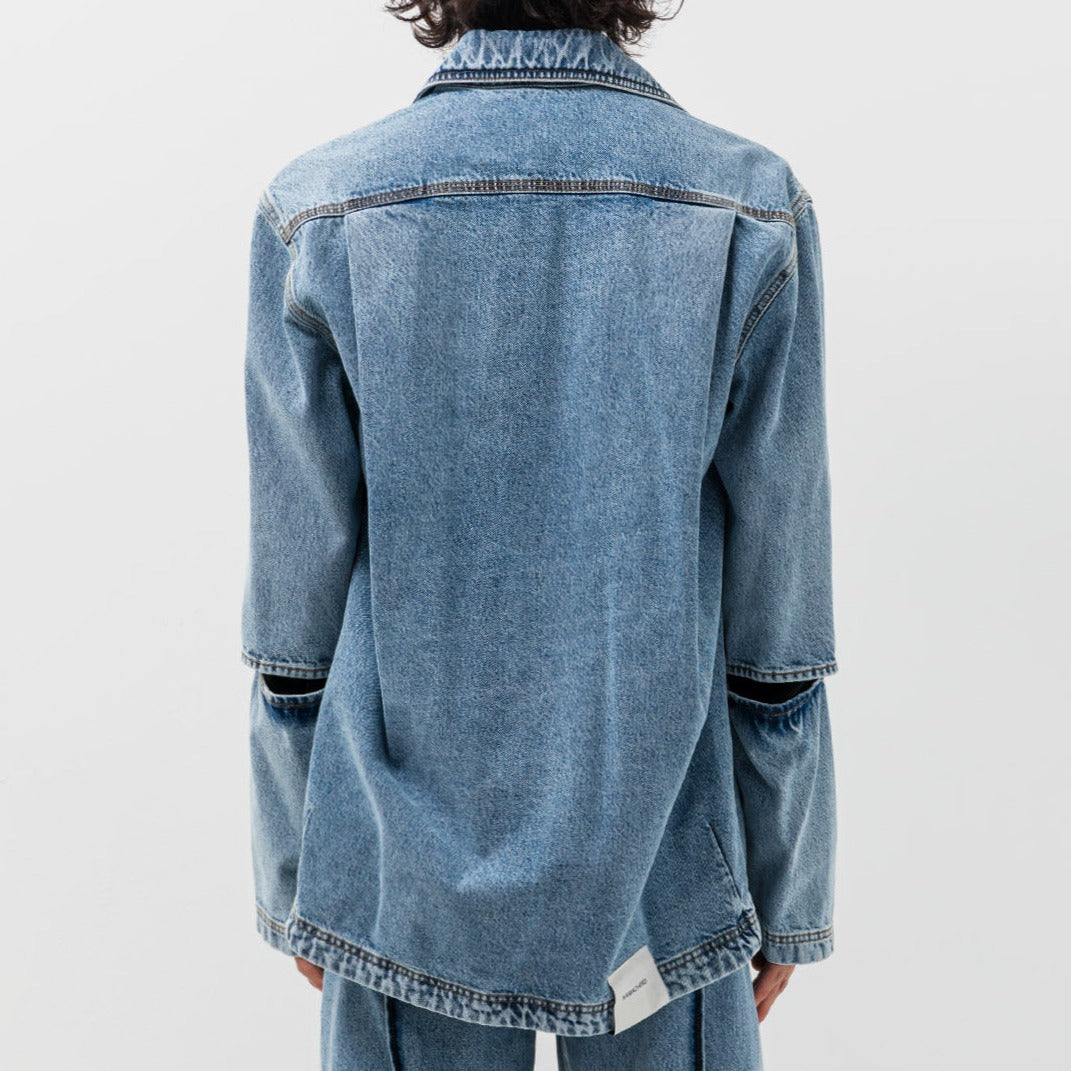 Namacheko Manni Elbow Cut Denim Shirt - SS22