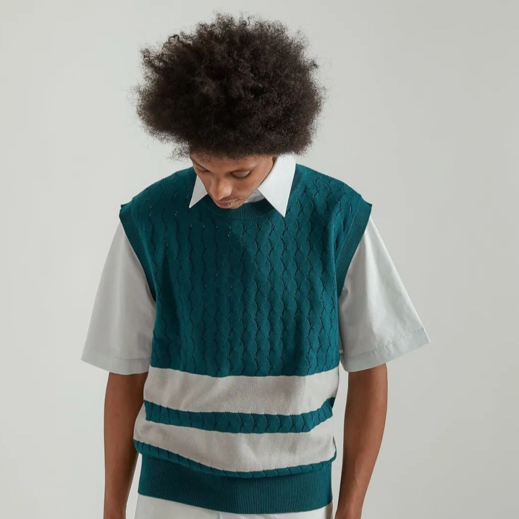 Namacheko Tappan Knit Vest - SS21 – Vertical Rags