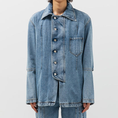 Namacheko Manni Elbow Cut Denim Shirt - SS22