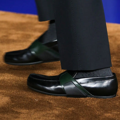 Prada Technical Runway Loafers Black - SS15