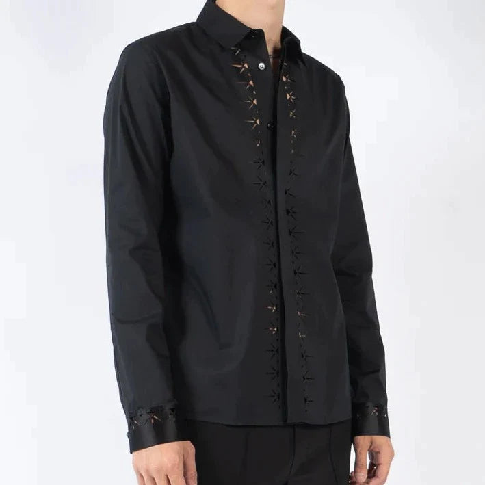 Haider Ackermann Front Laser Cut Shirt - SS19