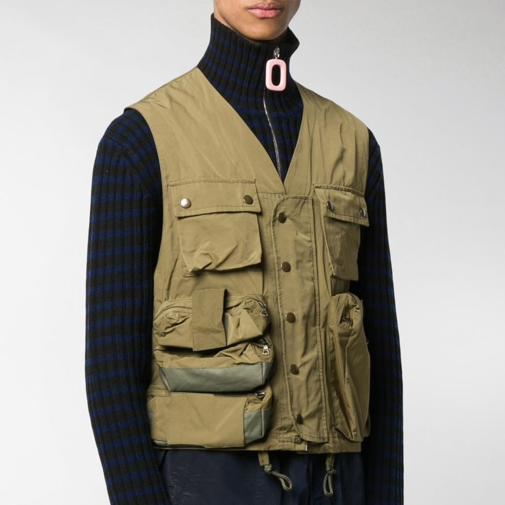 Dries Van Noten Cargo Pocket Vest - SS20