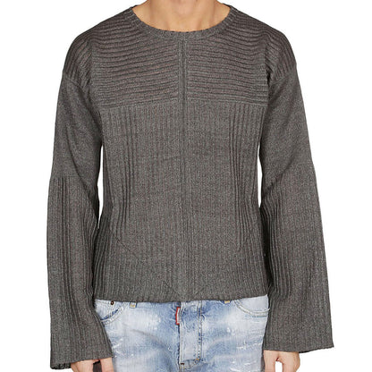 Rick Owens Babel Linen Biker Sweater - SS19