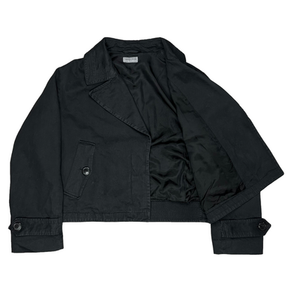 Dries Van Noten Cropped Black Dye Jacket - AW11