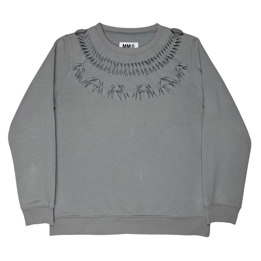 MM6 Maison Martin Margiela Cut Out Hook Sweater - AW12