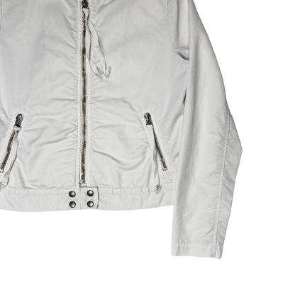 Maison Martin Margiela Zip Flight Jacket White