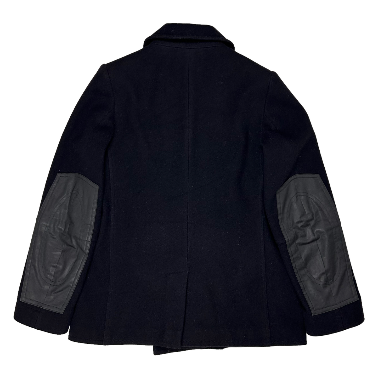 Dries Van Noten Leather Patch Zip Caban Jacket - AW11