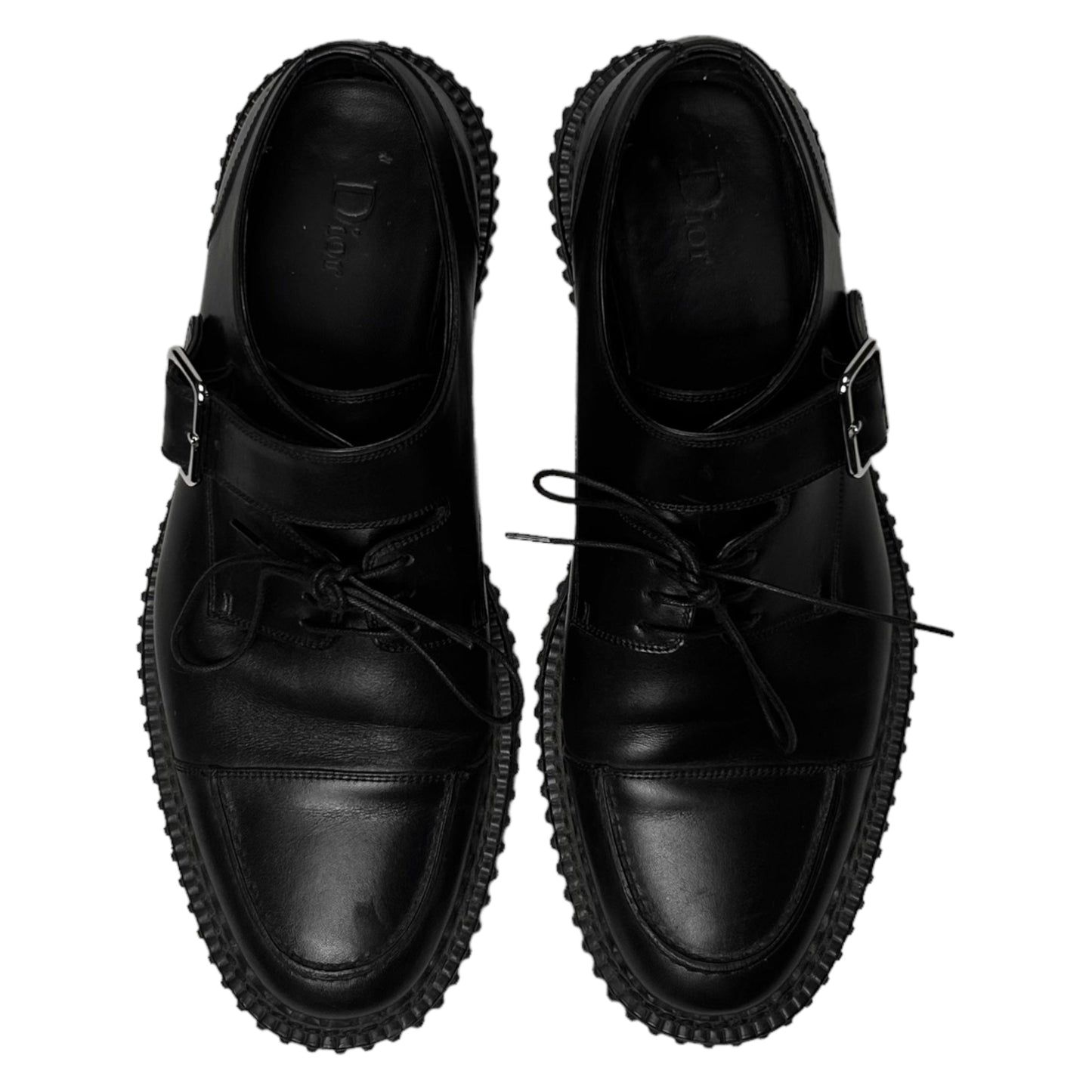 Dior Homme Cap Toe Buckle Derbies - AW14