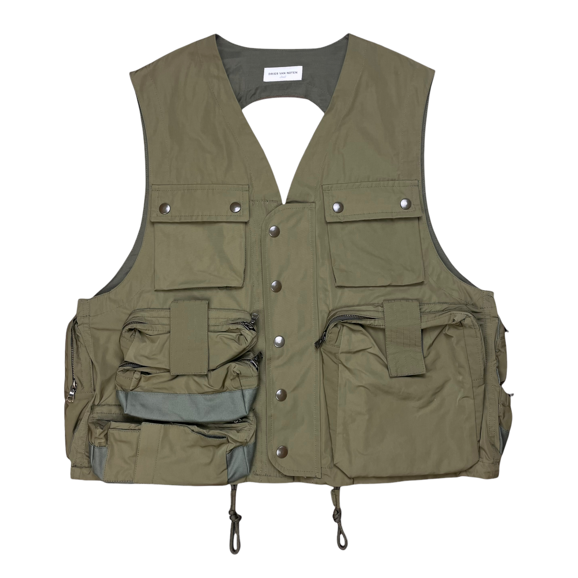 Dries Van Noten Cargo Pocket Vest - SS20 – Vertical Rags