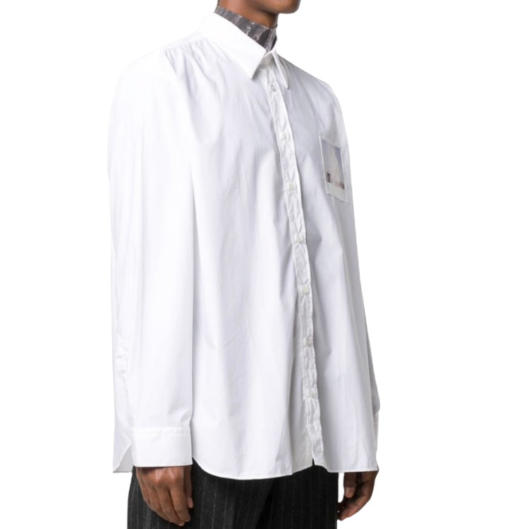 Raf Simons Photograph Print Shirt White - AW20