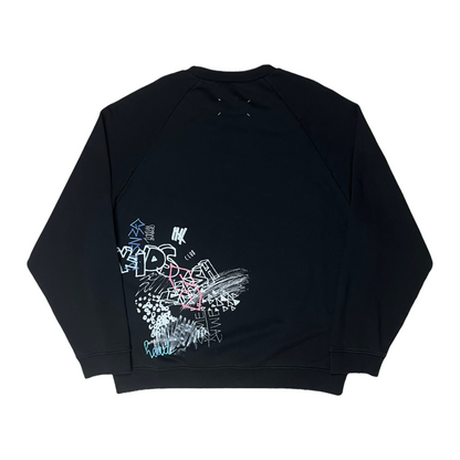 Maison Margiela Graffiti Print Sweater - SS20