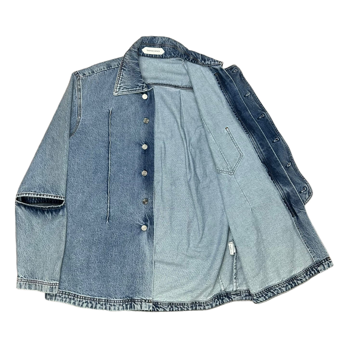 Namacheko Manni Elbow Cut Denim Shirt - SS22