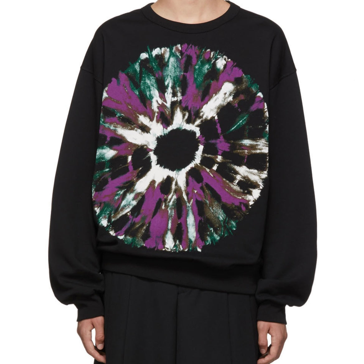 Dries Van Noten Tie Dye Print Sweater - AW19