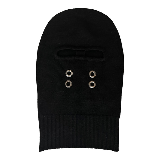 Rick Owens Eyelet Ski Mask Black - SS22