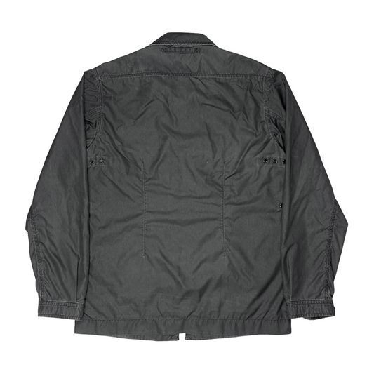 Prada Washed Nylon Zip Jacket