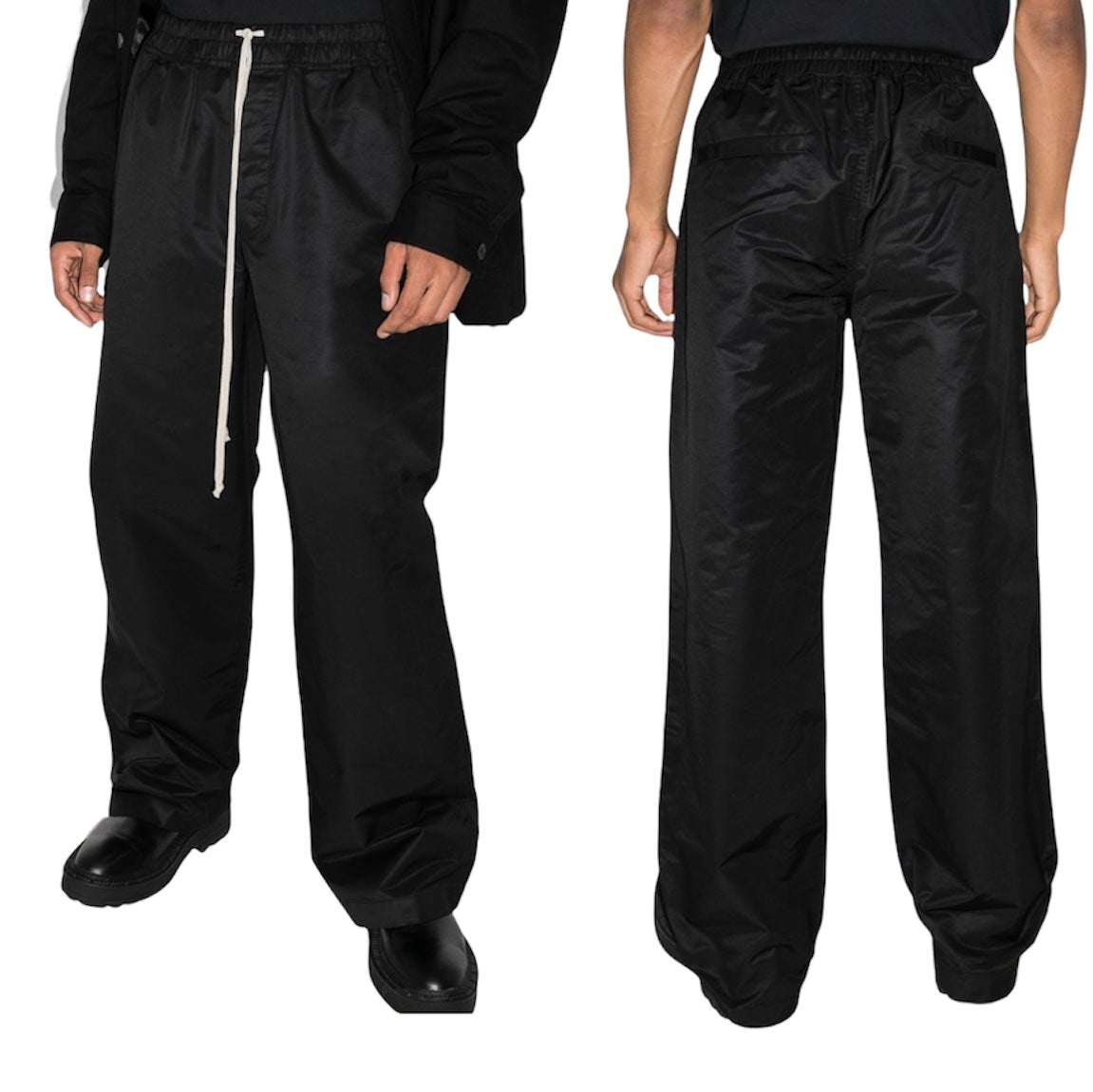 Rick Owens DRKSHDW Waxed Jet Drawstring Pants - SS20