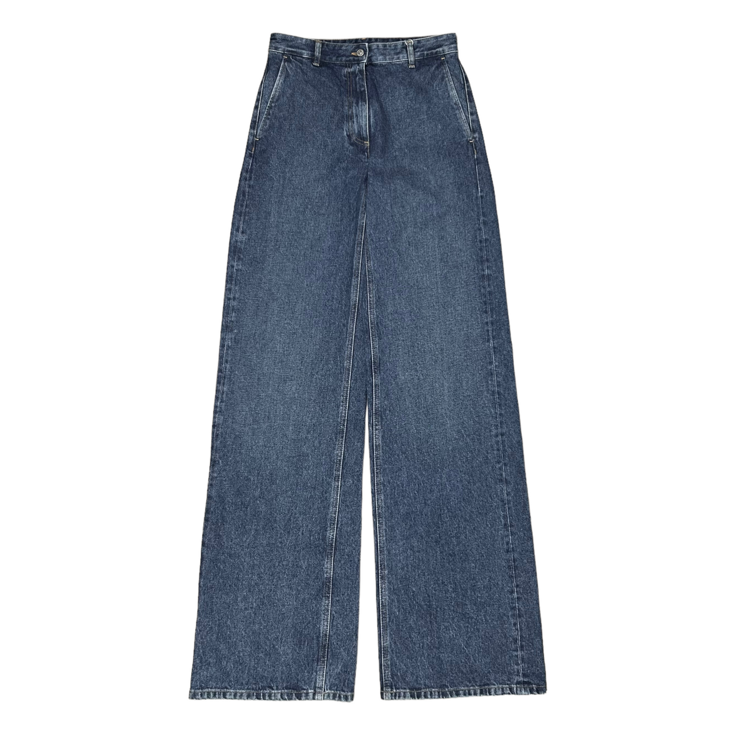 Maison Margiela MM6 Straight Blue Jeans - AW22