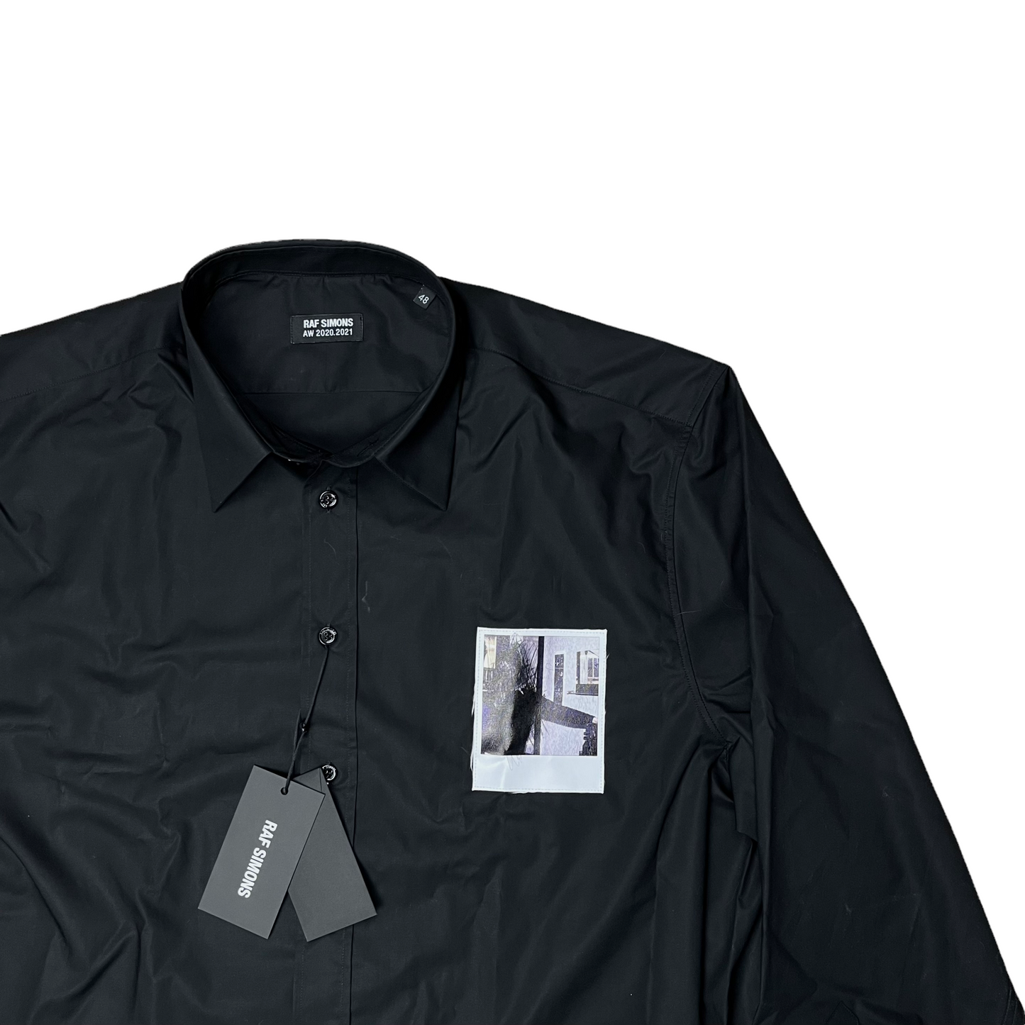 Raf Simons Photograph Print Shirt Black - AW20