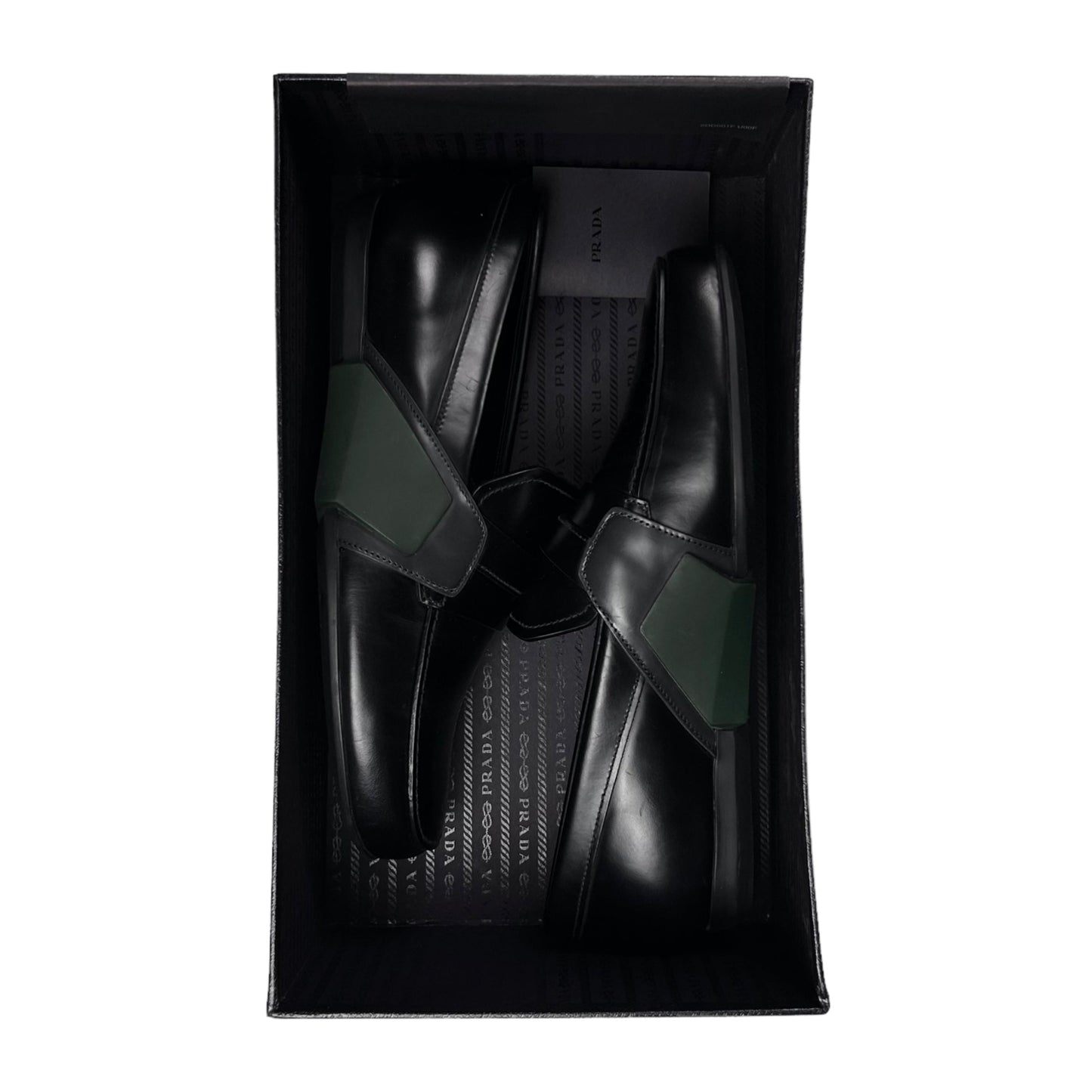 Prada Technical Runway Loafers Black - SS15