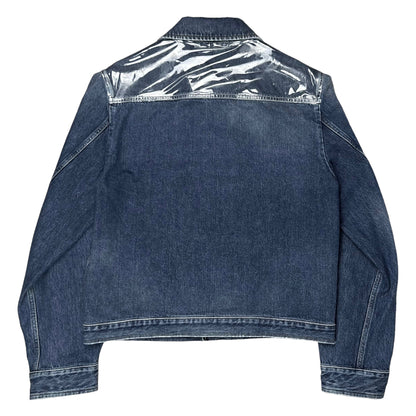 Maison Margiela PVC Layered Denim Jacket - AW18