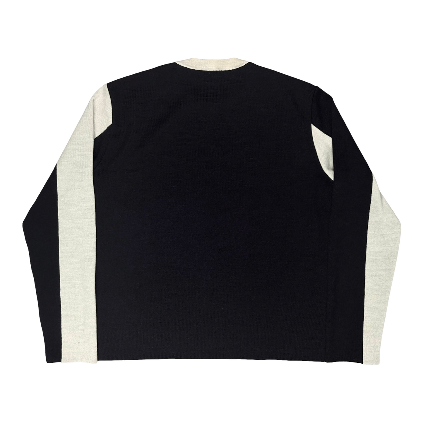 Jil Sander Grant Wiggins Wool Sweater - SS15