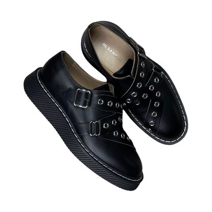 Jil Sander Monk Strap Creeper Derbies - SS19