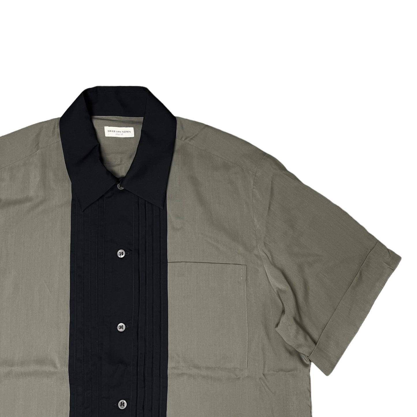 Dries Van Noten Colorblock Bowling Shirt - SS20