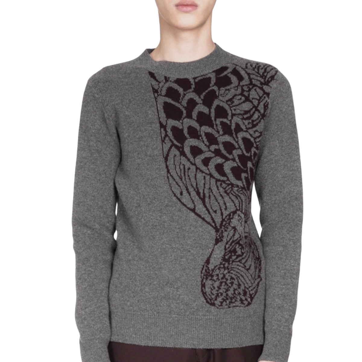 Dries Van Noten Peacock Cashmere Sweater - AW16