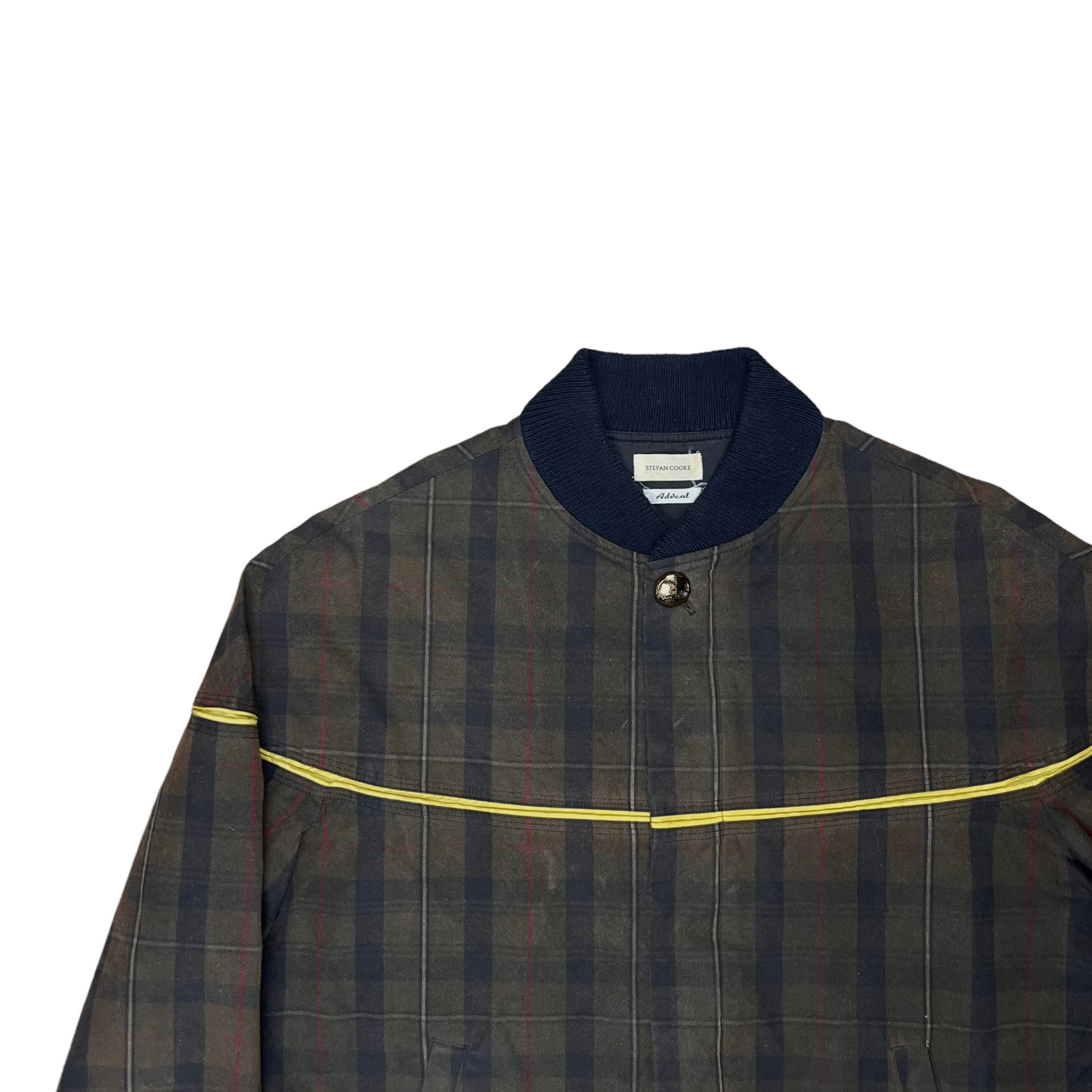 Stefan Cooke Plaid Waxed Sport Jacket - SS21