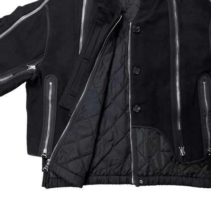 Dries Van Noten Parachute Zip Bomber Jacket - AW14