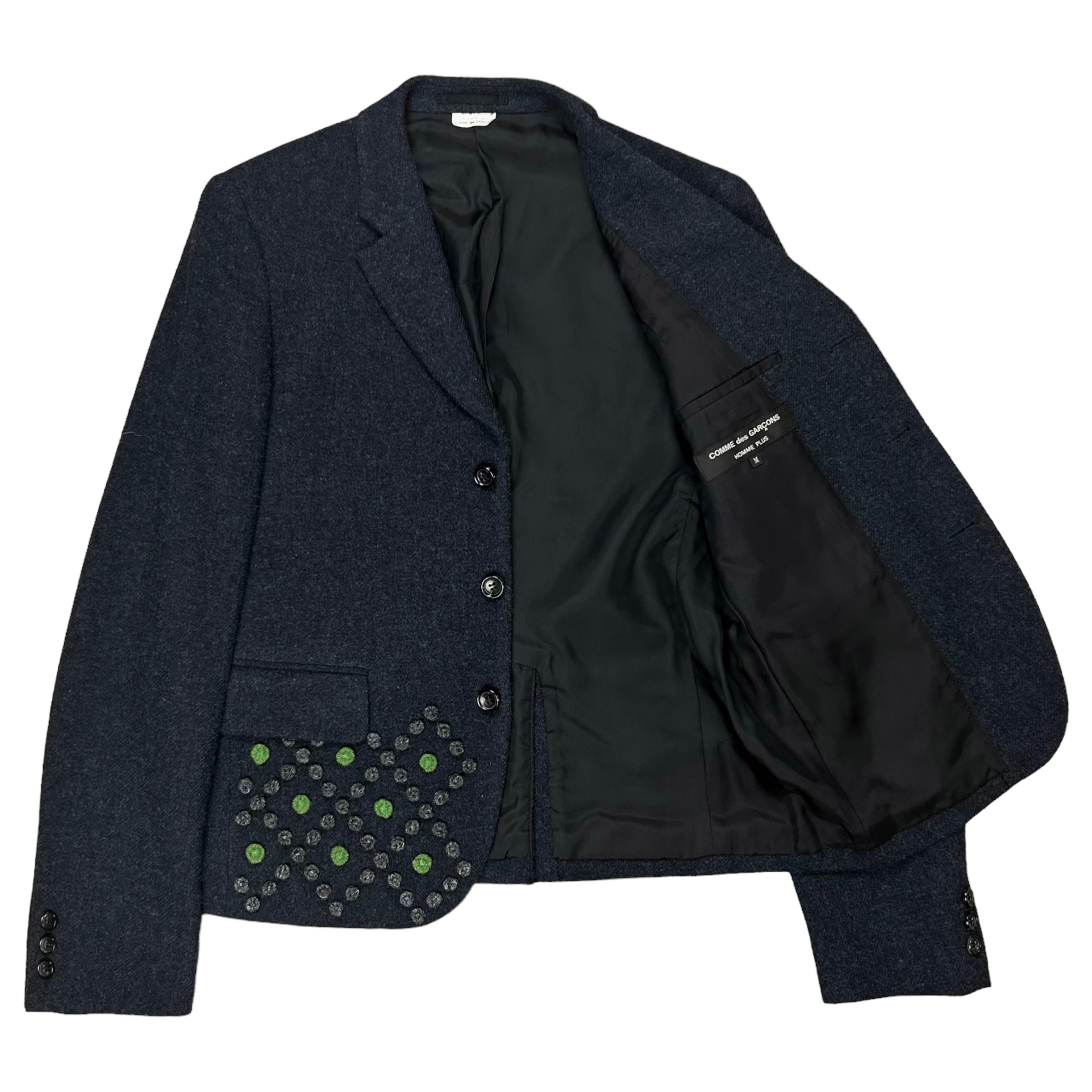 Comme des Garcons Homme Plus Geometric Embroidery Blazer - AW13 – Vertical  Rags