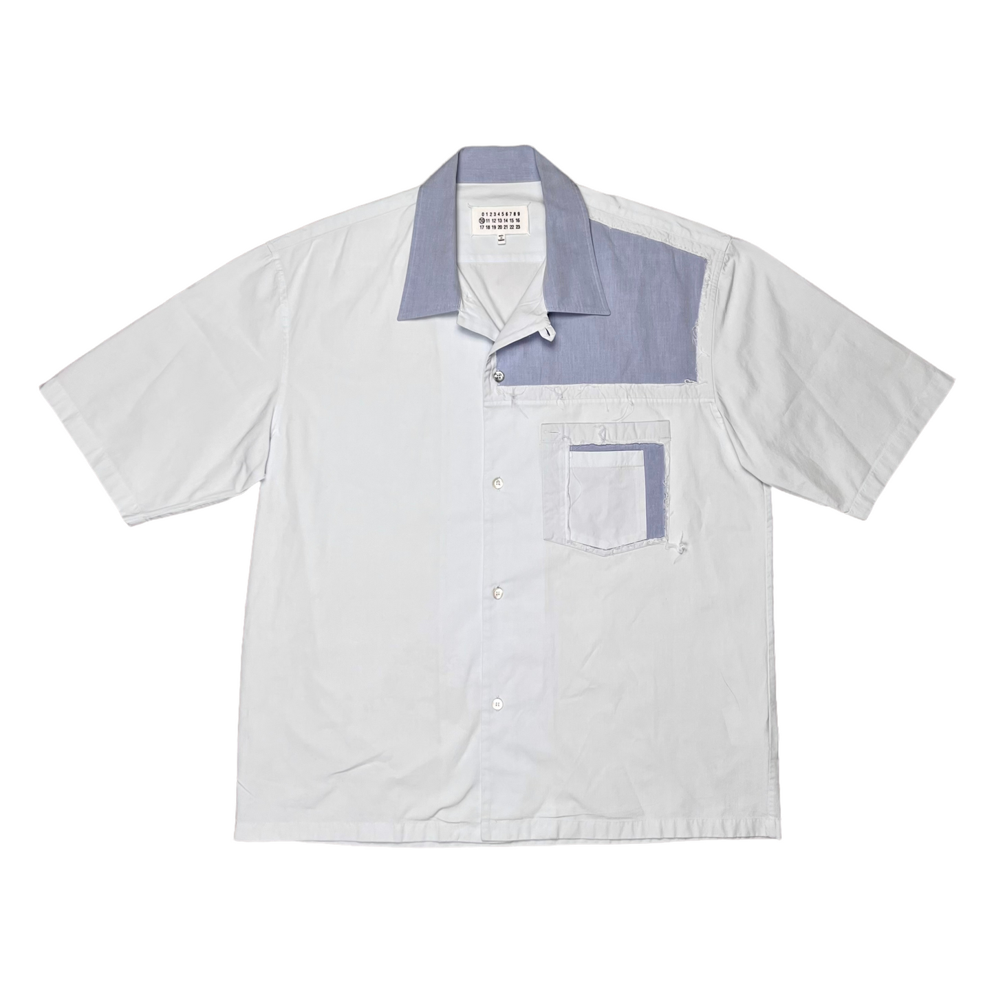 Maison Margiela Deconstructed Guayabera Vacation Shirt - SS19